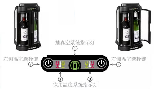 Wine Art酒柜温度调节