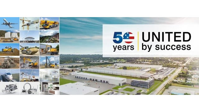 LIEBHERR 成立50周年 将在美国举行庆祝 成功地团结 对客户的承诺